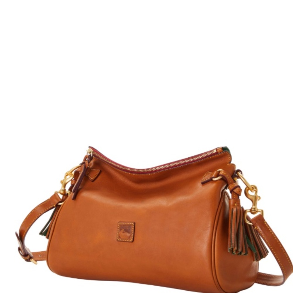 Dooney&Bourke Florentine Leather Medium Zip Crossbody - Picture 3 of 11